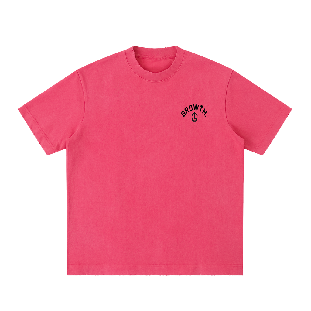 Custom Heavyweight Vintage Washed Frayed T-Shirt