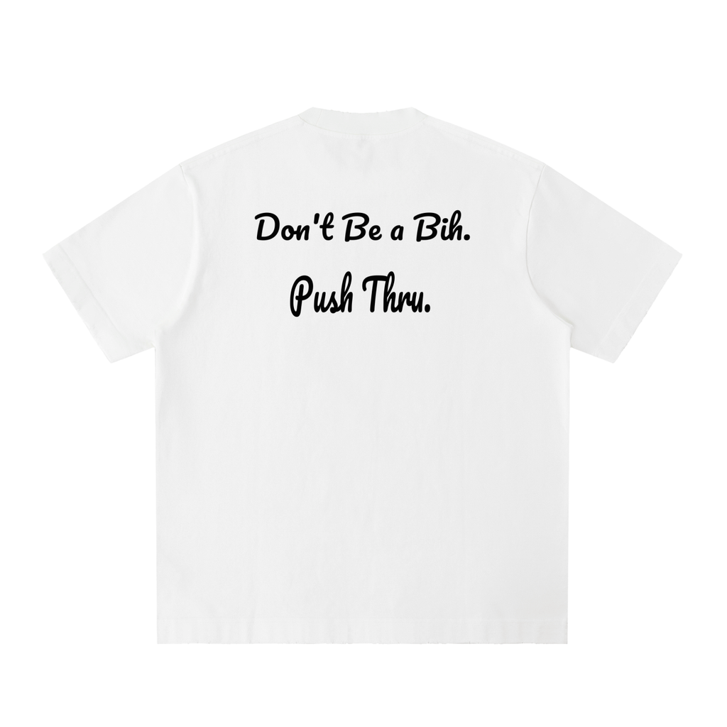 Custom Heavyweight Vintage Washed Frayed T-Shirt