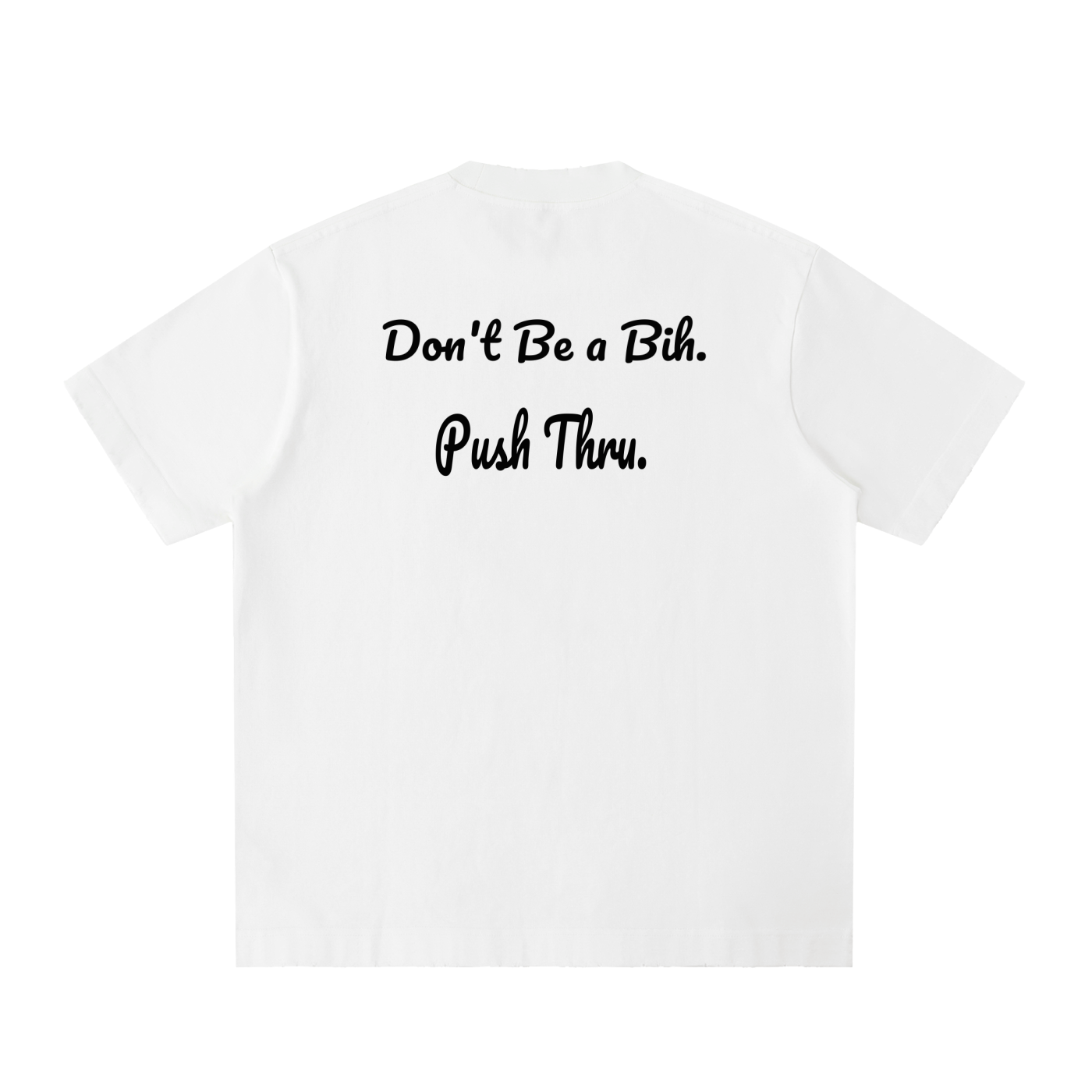 Custom Heavyweight Vintage Washed Frayed T-Shirt