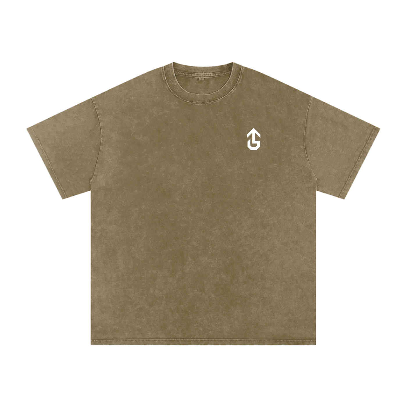 Custom Snow Washed Oversized Cotton T-Shirt