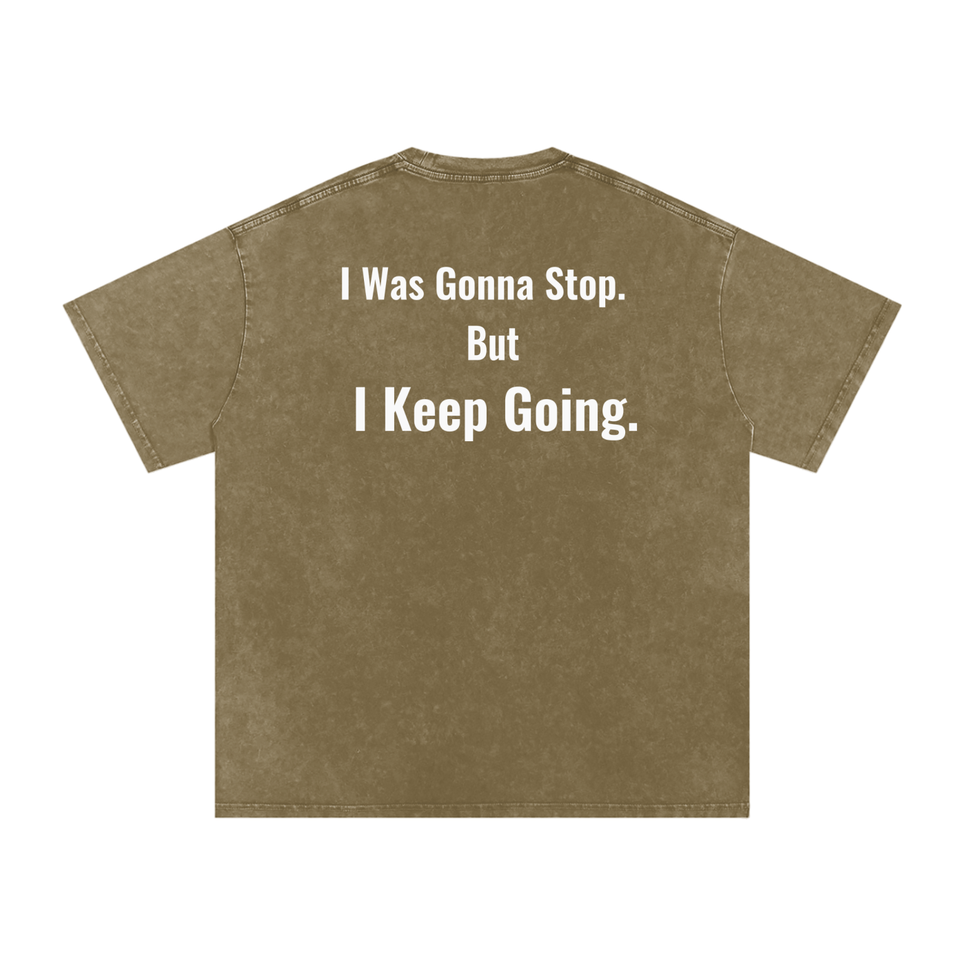 Custom Snow Washed Oversized Cotton T-Shirt