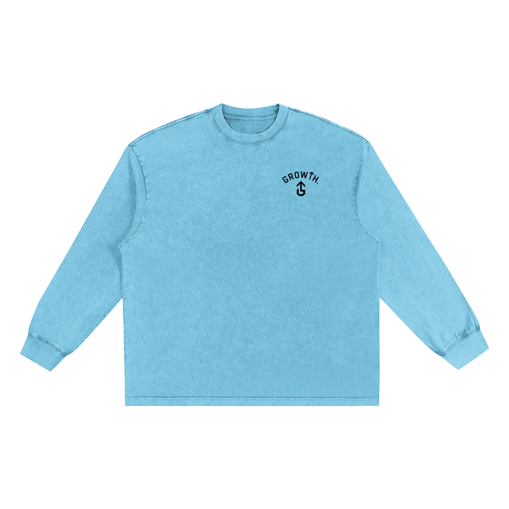 Snow Washed Frayed Edge T-Shirt