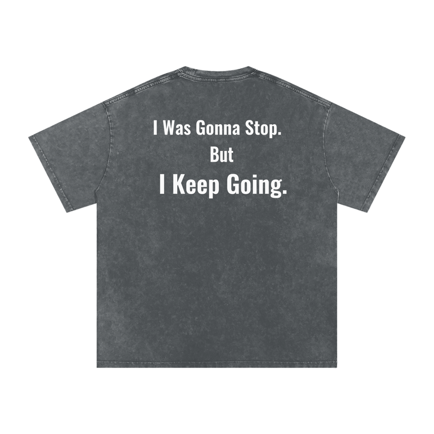 Custom Snow Washed Oversized Cotton T-Shirt