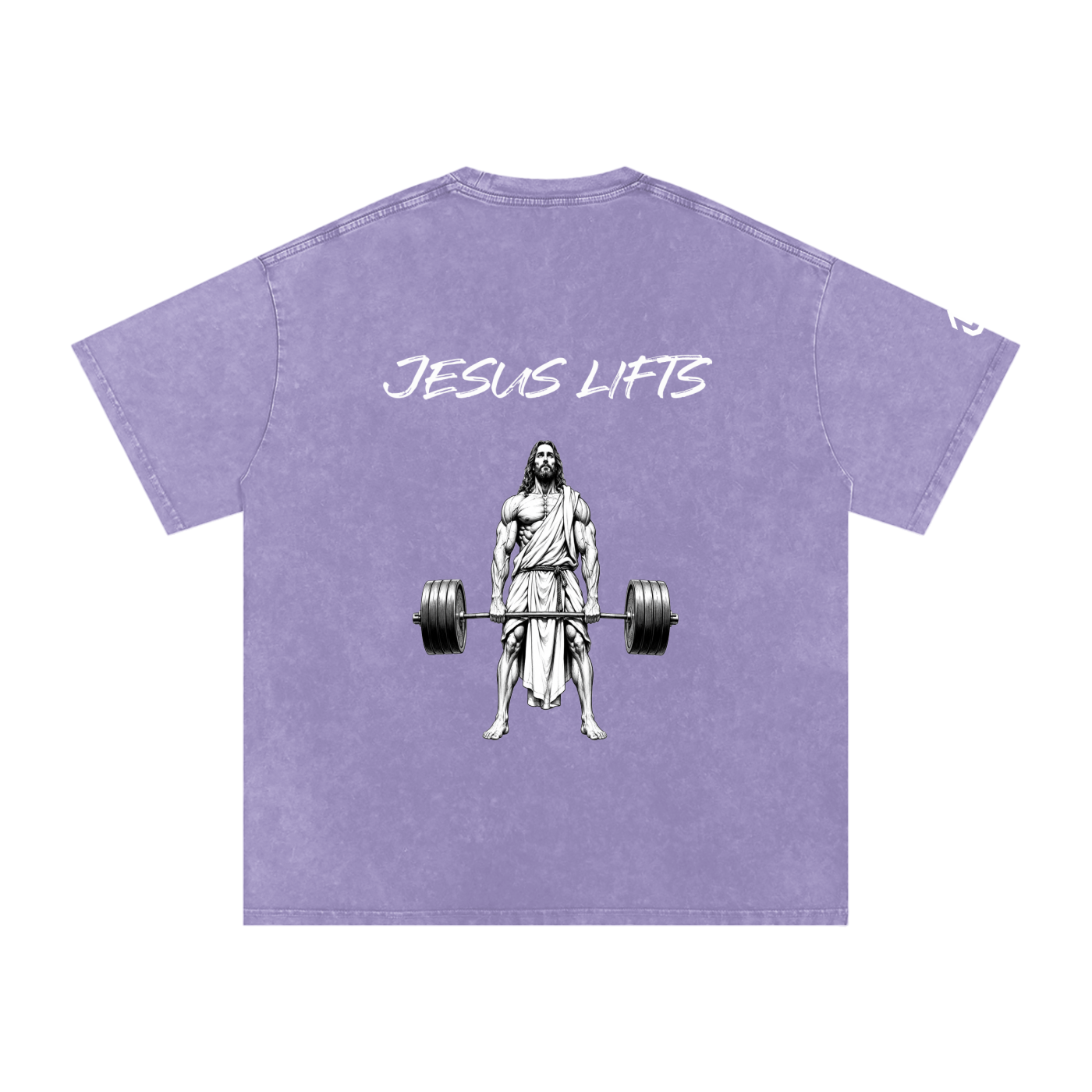 Jesus Lifts Oversized Cotton T-Shirt