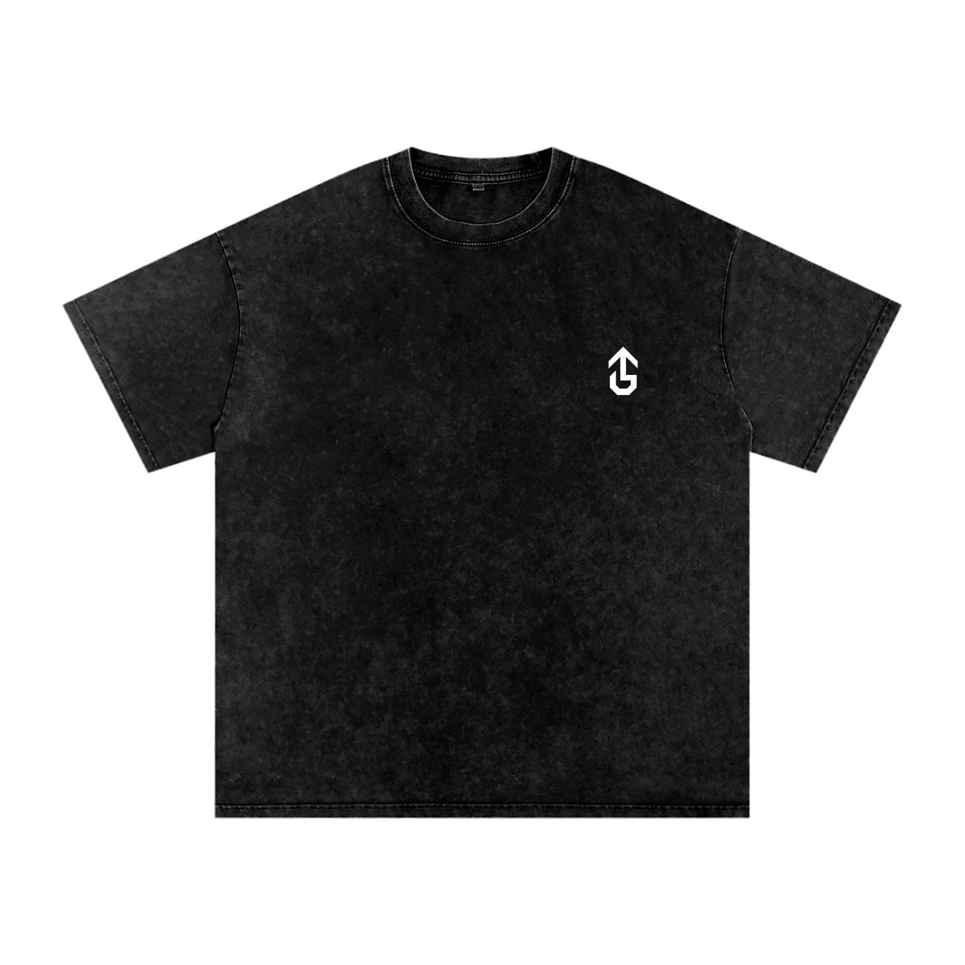 GROWTH. Oversized Snow Wash Tee