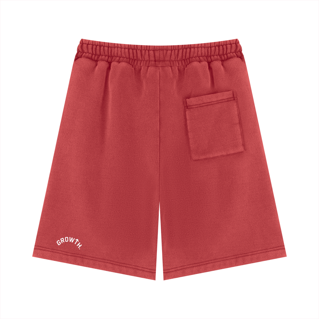GROWTH. Vintage Wash Fleece Shorts