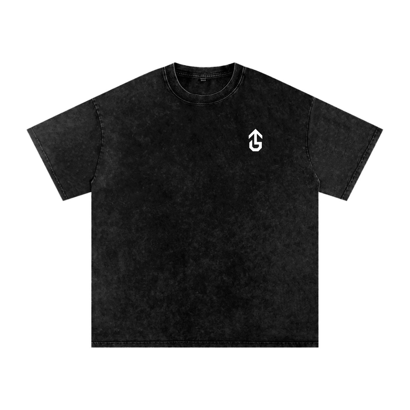 Custom Snow Washed Oversized Cotton T-Shirt