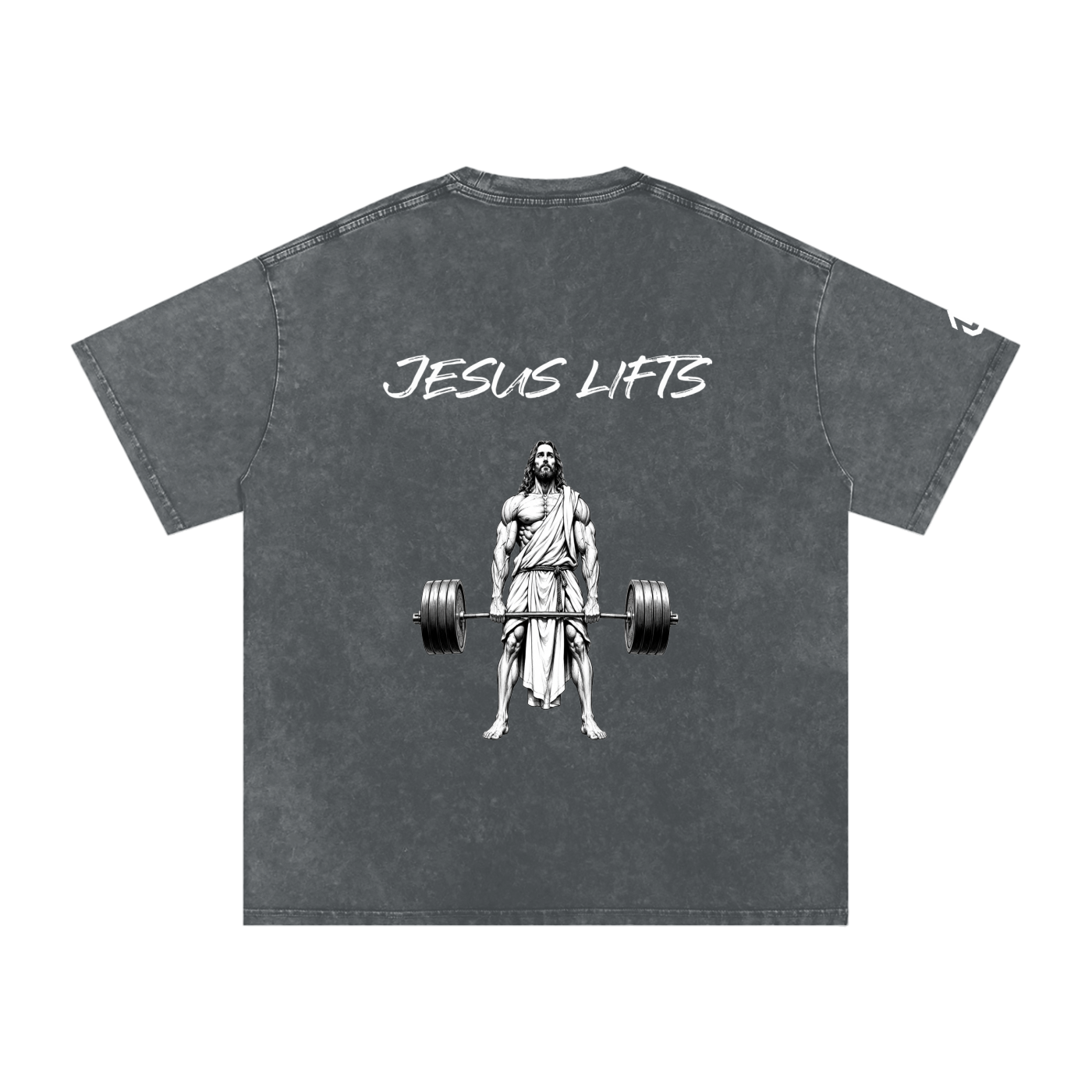 Jesus Lifts Oversized Cotton T-Shirt
