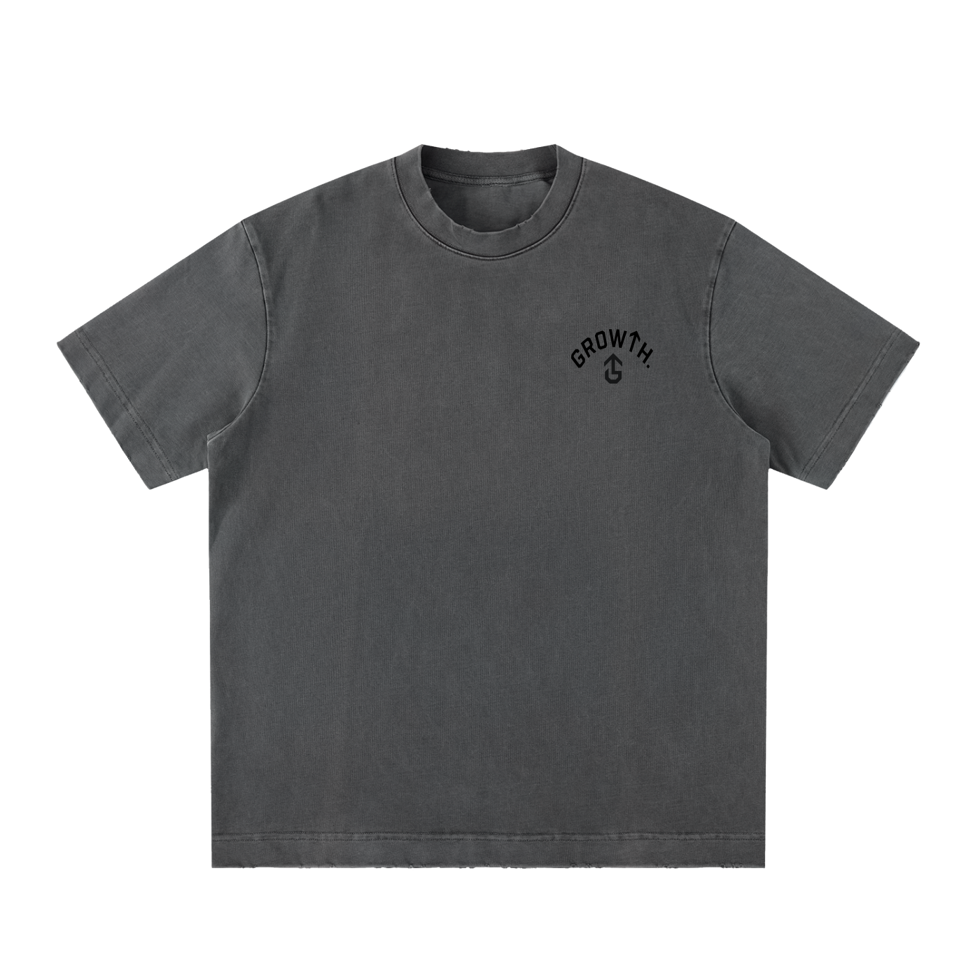 Custom Heavyweight Vintage Washed Frayed T-Shirt