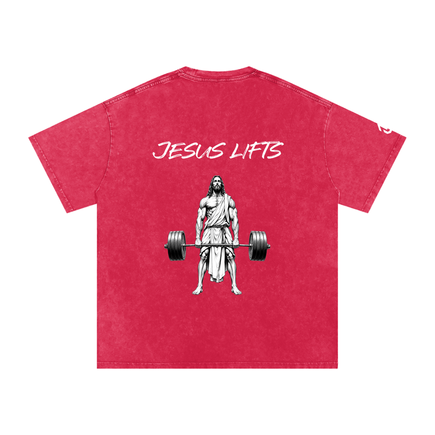 Jesus Lifts Oversized Cotton T-Shirt