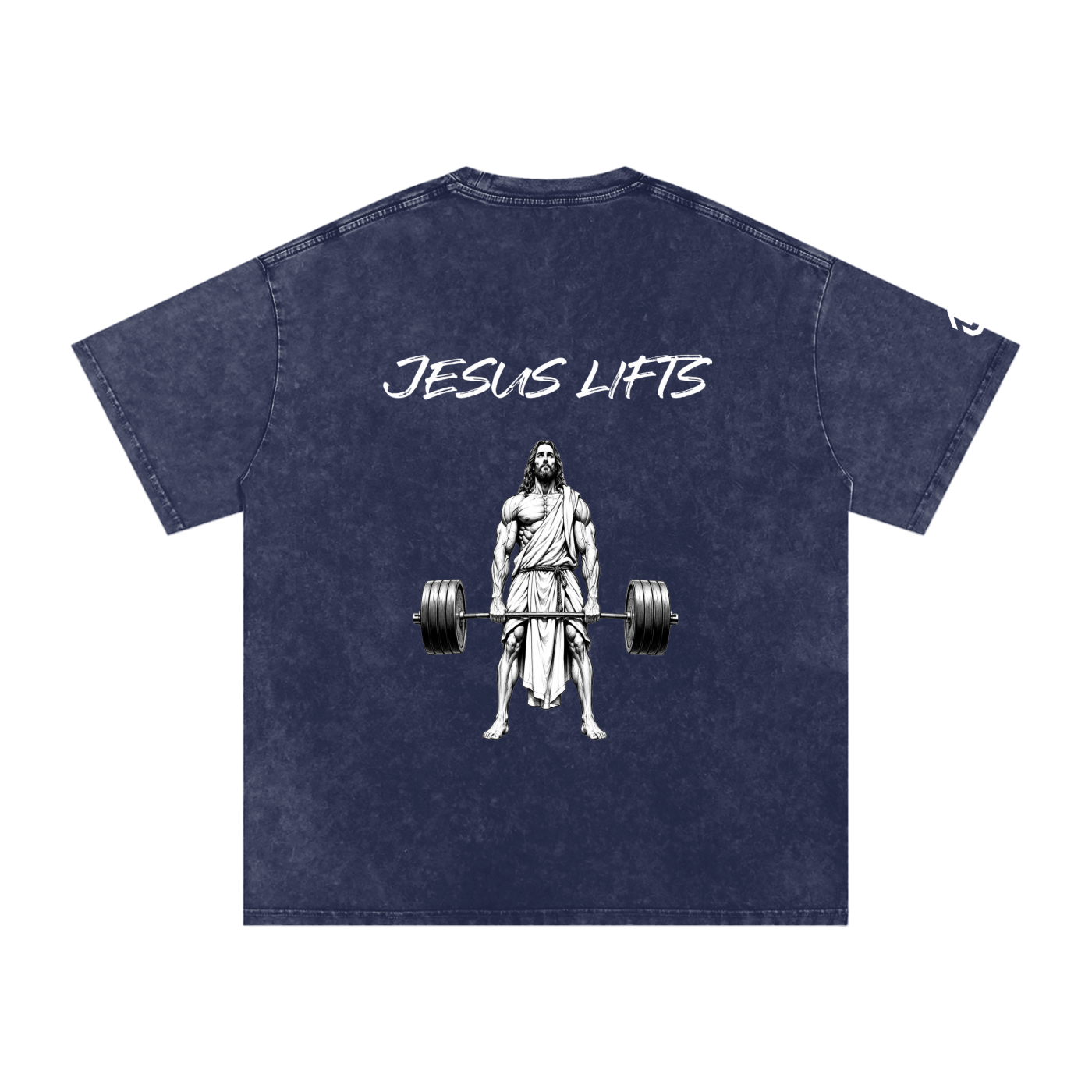 Jesus Lifts Oversized Cotton T-Shirt