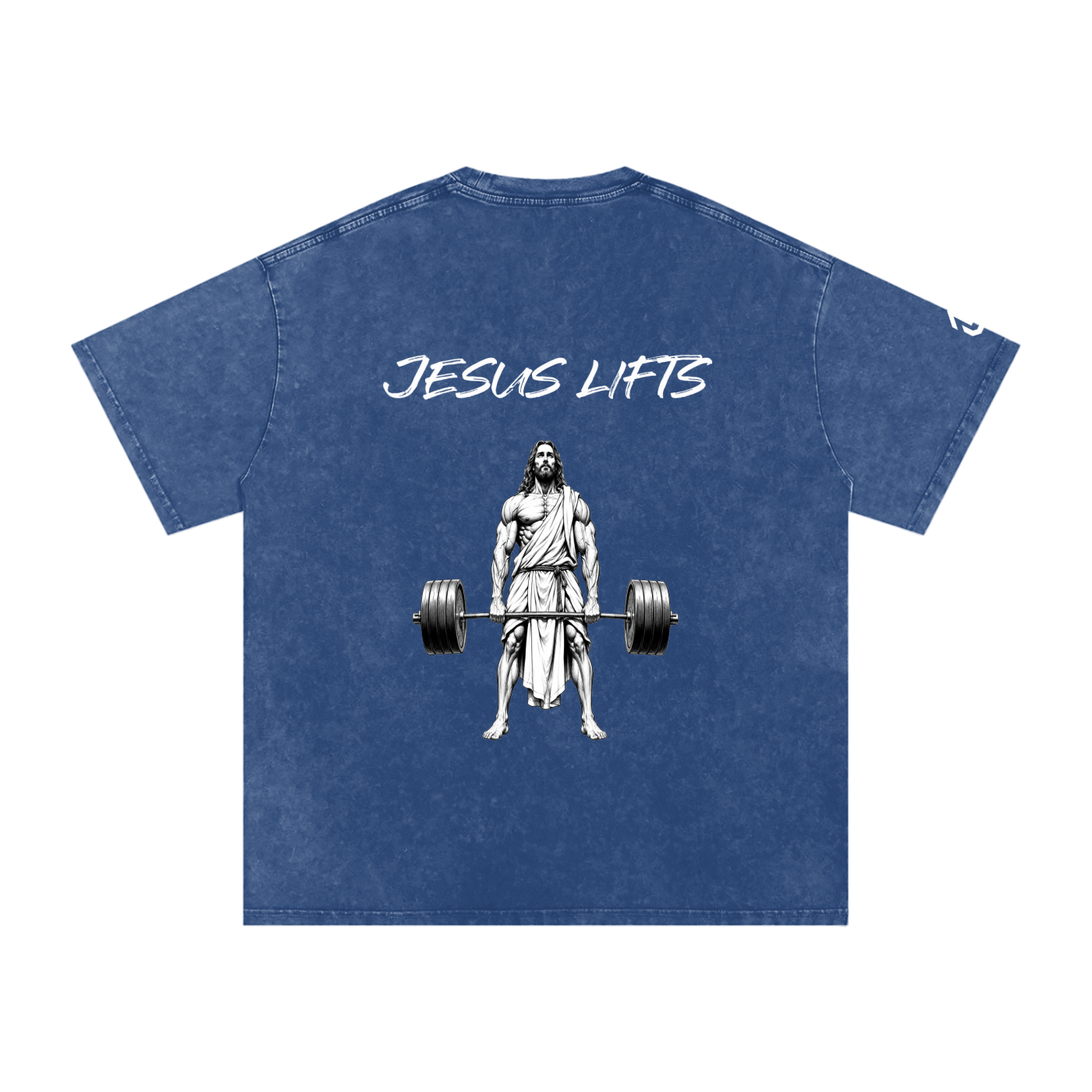 Jesus Lifts Oversized Cotton T-Shirt