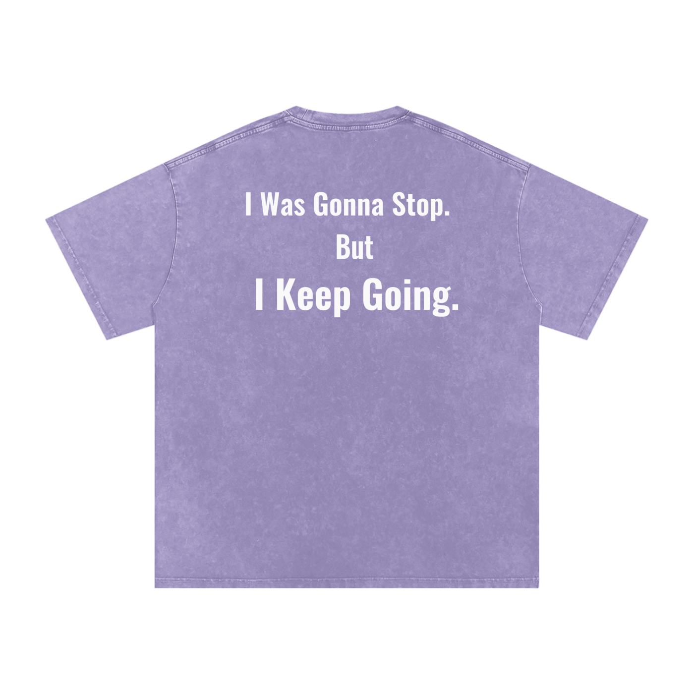 Custom Snow Washed Oversized Cotton T-Shirt
