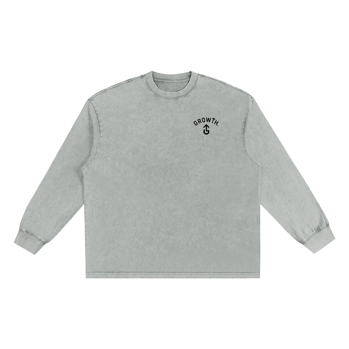 Snow Washed Frayed Edge T-Shirt