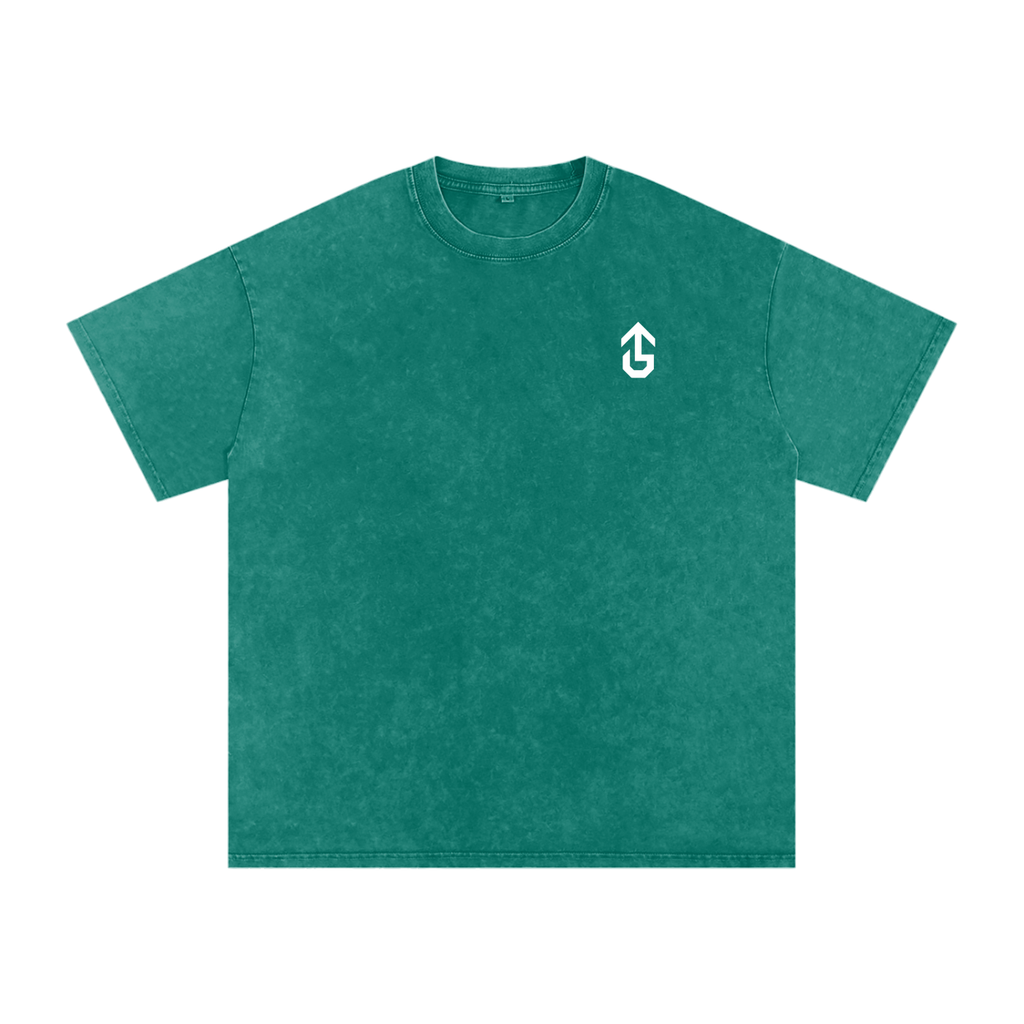 Custom Snow Washed Oversized Cotton T-Shirt