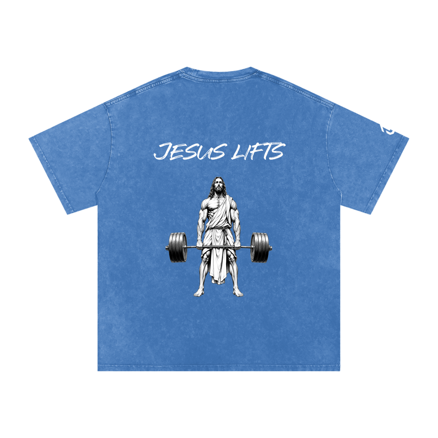 Jesus Lifts Oversized Cotton T-Shirt