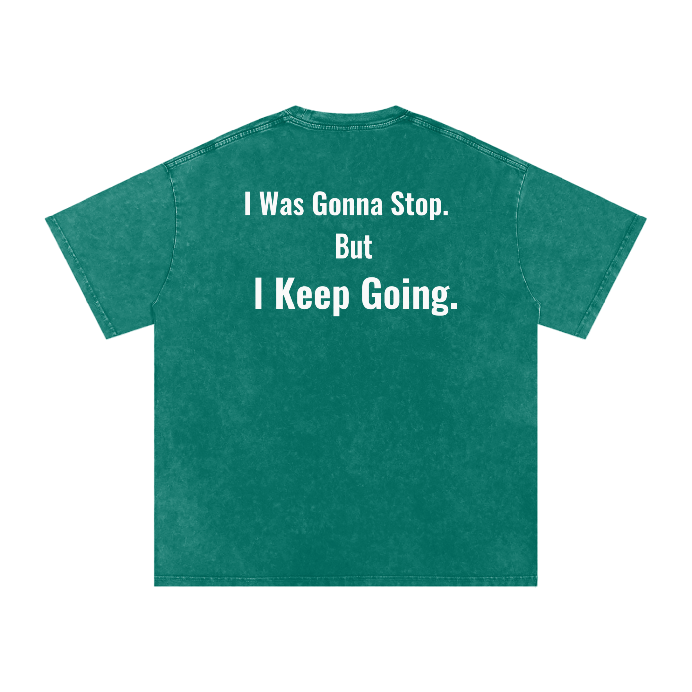 Custom Snow Washed Oversized Cotton T-Shirt