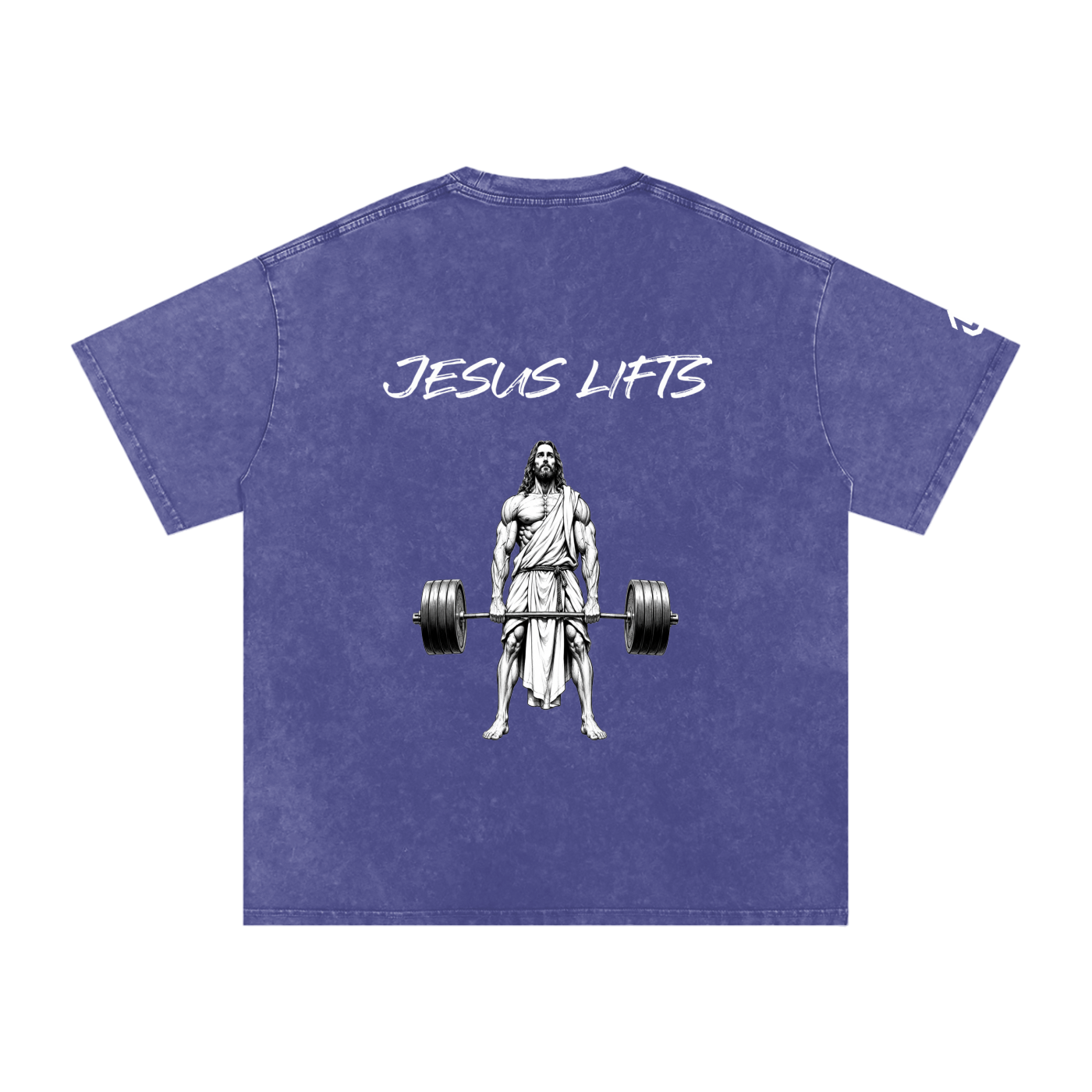 Jesus Lifts Oversized Cotton T-Shirt