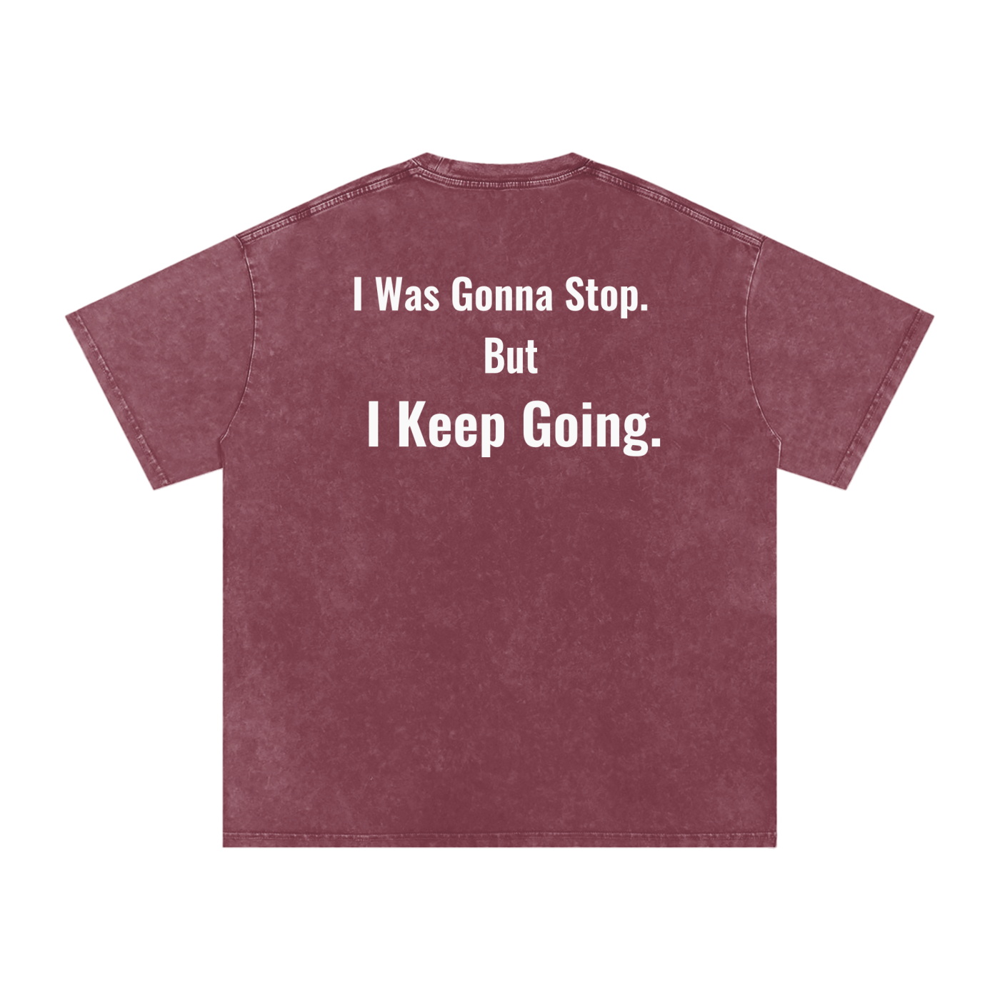 Custom Snow Washed Oversized Cotton T-Shirt