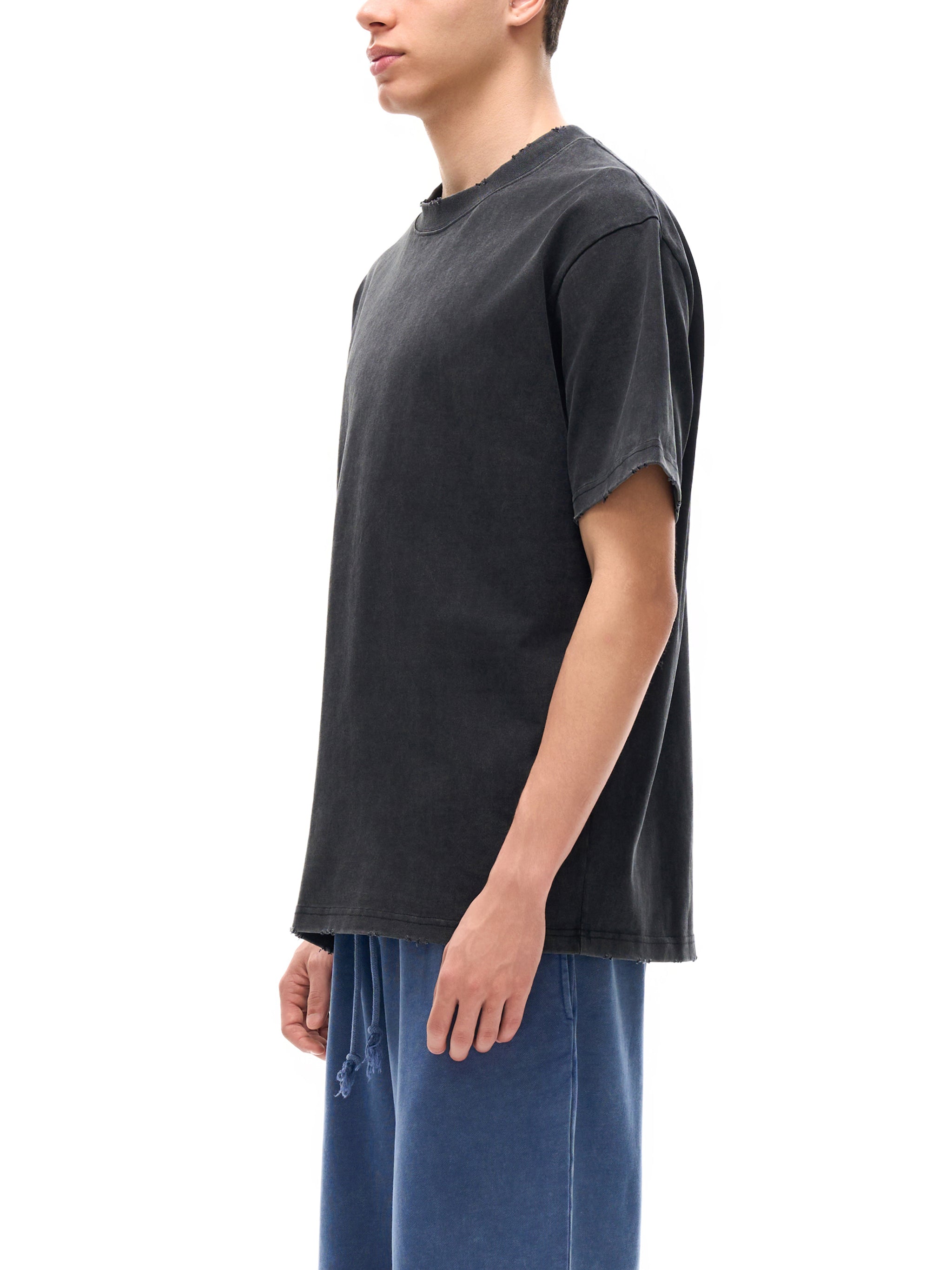 Custom Heavyweight Vintage Washed Frayed T-Shirt