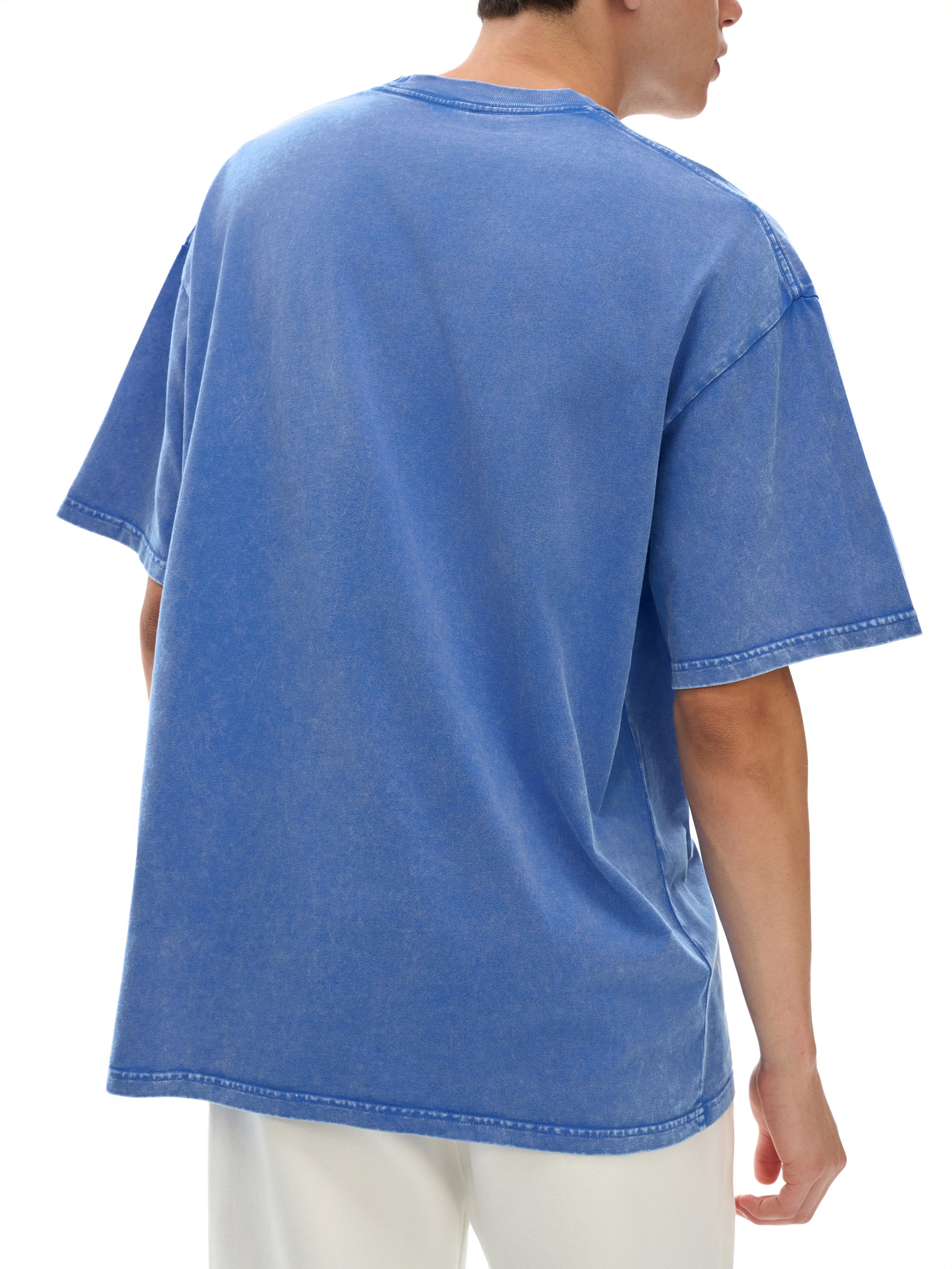 Custom Snow Washed Oversized Cotton T-Shirt
