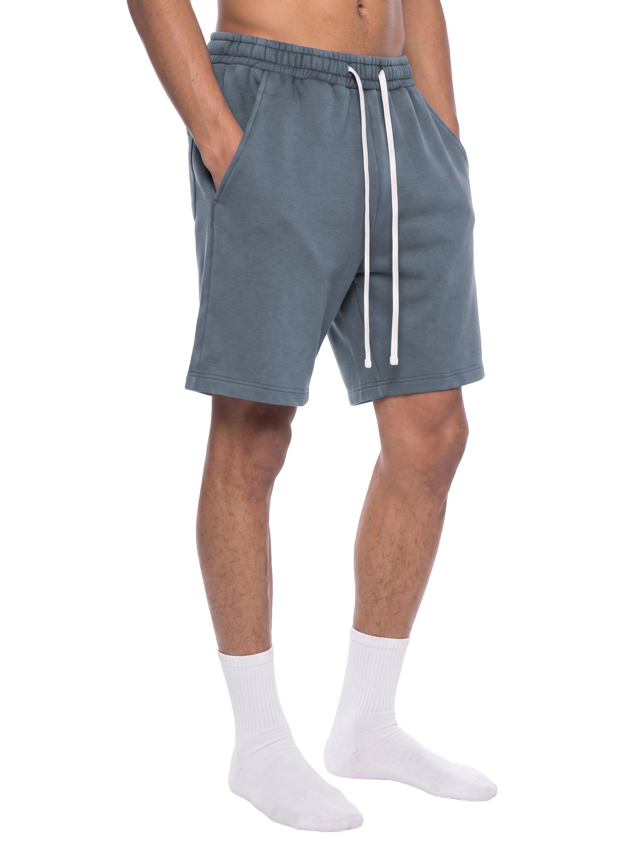 GROWTH. Vintage Wash Fleece Shorts