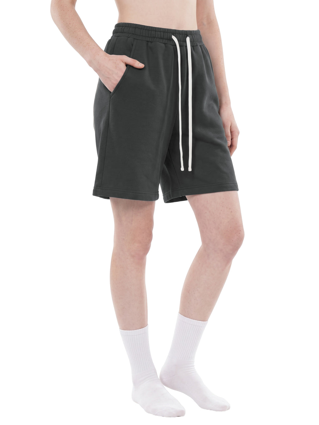 GROWTH. Vintage Wash Fleece Shorts